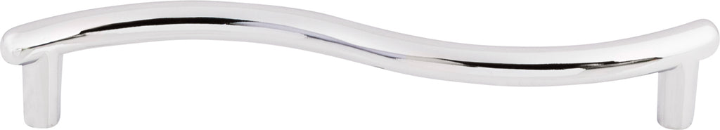 Top Knobs Spiral Series 5-1/16"(128mm) CC Pull, Polished Chrome
