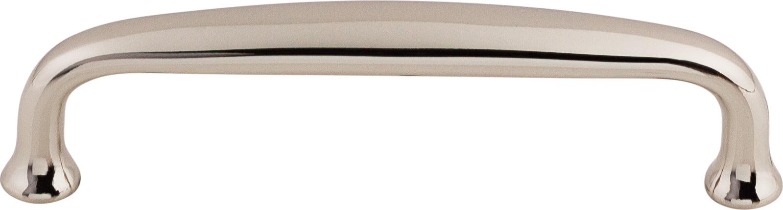 Top Knobs Charlotte Series 4"(101mm) CC Pull, Polished Nickel