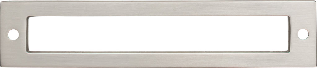 Top Knobs Hollin Series 5-1/16"(128mm) CC Backplate, Brushed Satin Nickel