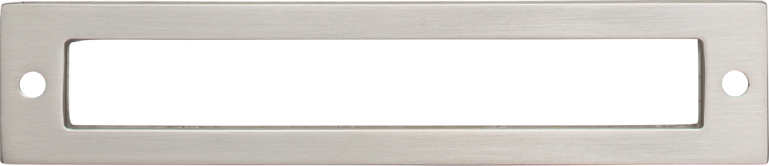 Top Knobs Hollin Series 5-1/16"(128mm) CC Backplate, Brushed Satin Nickel