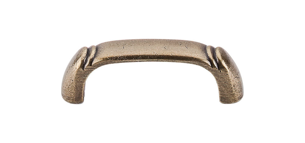 Top Knobs Dover Series 2-1/2"(64mm) CC D-Pull, German Bronze