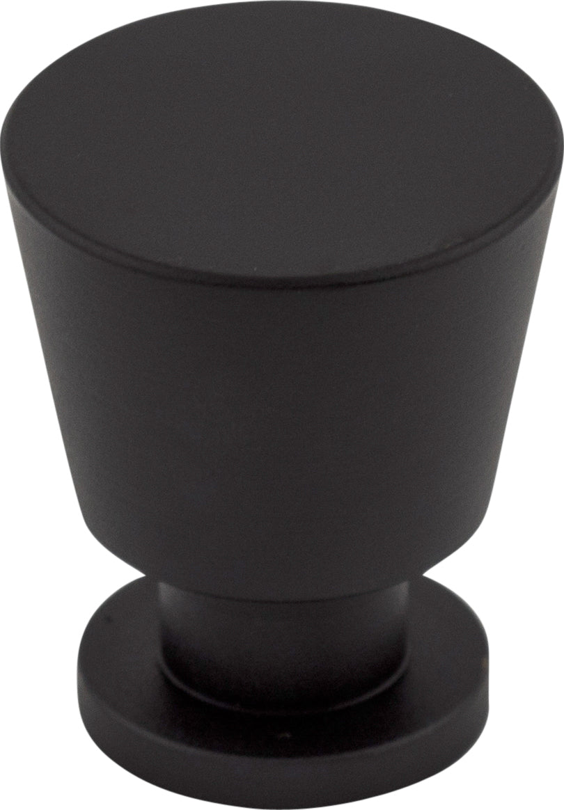 Top Knobs Rocks Series 7/8"L Knob, Flat Black