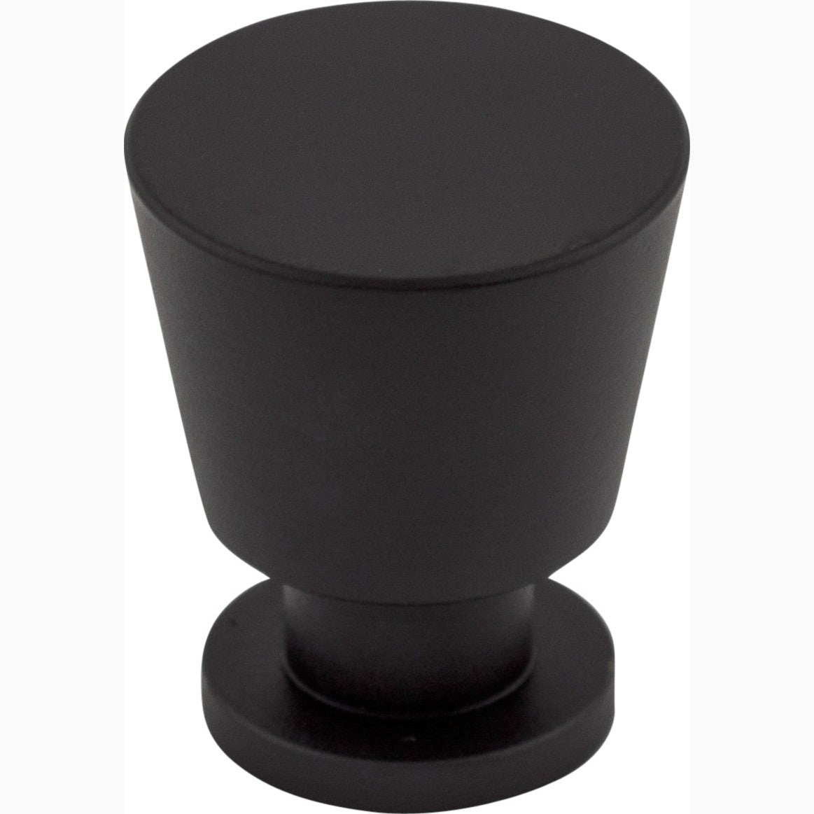 Top Knobs Rocks Series 7/8"L Knob, Flat Black