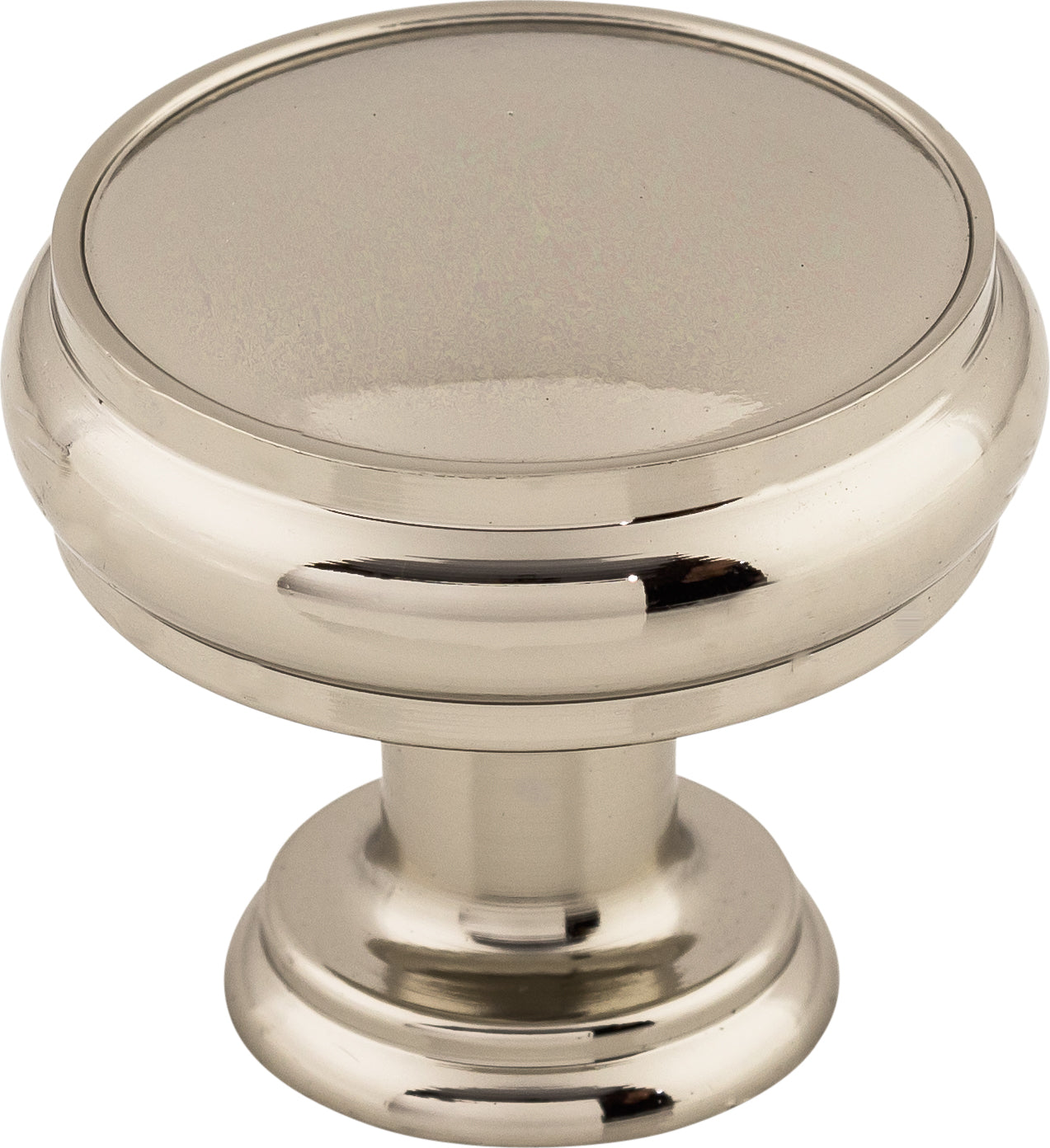 Top Knobs Eden Series 1-3/8"L Knob, Polished Nickel
