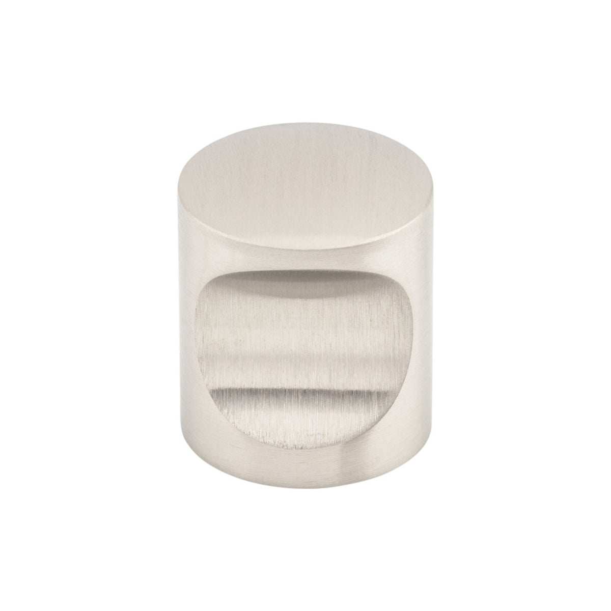 Indent 1" Diameter Round Knob