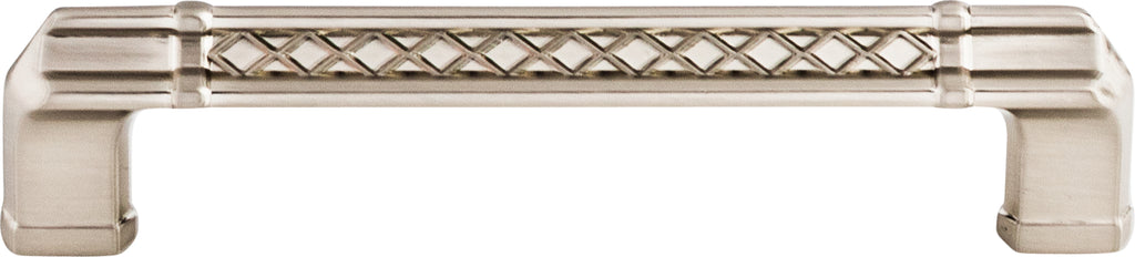 Top Knobs Tower Bridge Series 5"(127mm) CC Pull, Brushed Satin Nickel