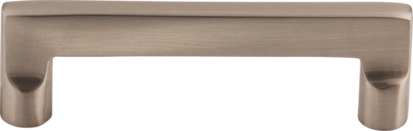 Top Knobs Aspen II Flat Series 4"(101mm) CC Pull, Brushed Satin Nickel