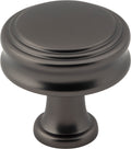 Top Knobs Coddington Series 1-1/4"L Knob, Ash Gray