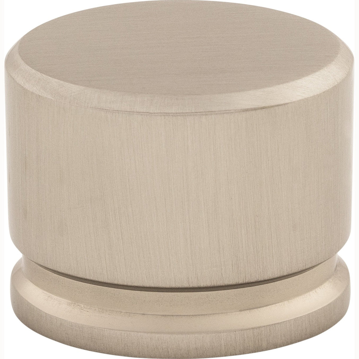 Top Knobs Oval Series 1-3/8"L Knob, Brushed Satin Nickel