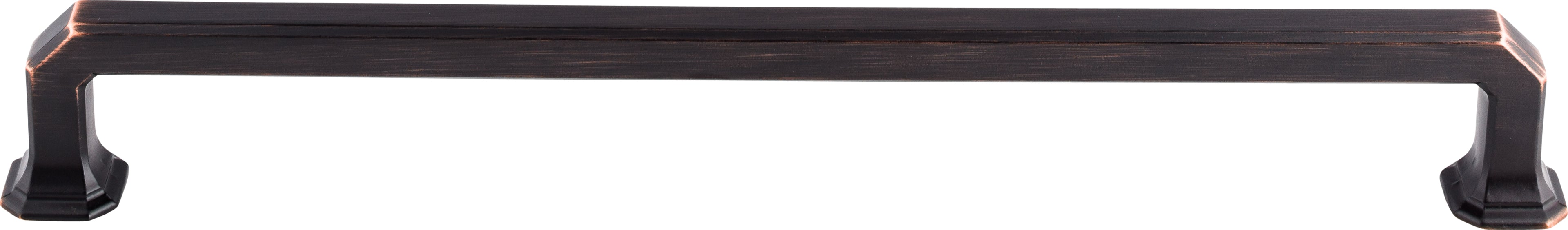 Top Knobs Emerald Series 12"(304mm) CC Appliance Pull, Tuscan Bronze