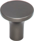 Top Knobs Marion Series 1"L Knob, Ash Gray