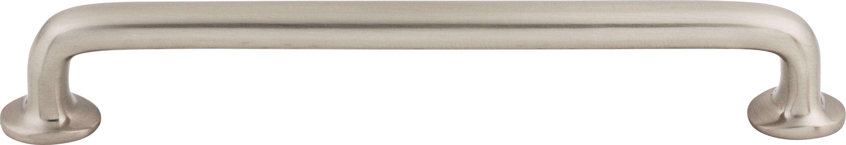 Top Knobs Aspen II Rounded Series 9"(229mm) CC Pull, Brushed Satin Nickel