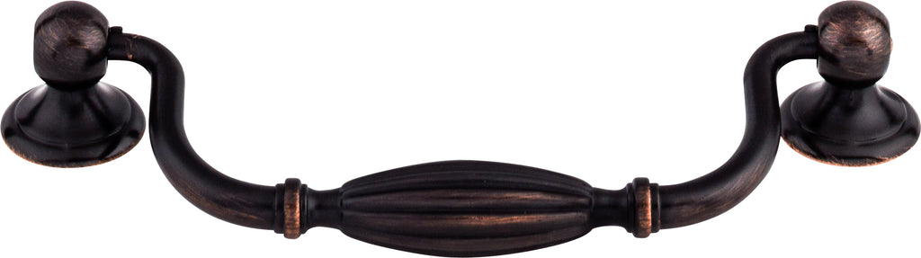 Top Knobs Tuscany Series 5-1/16"(128mm) CC Drop Pull, Tuscan Bronze