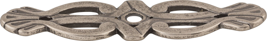 Top Knobs Newton Series 3-3/16"L Backplate, Pewter Antique