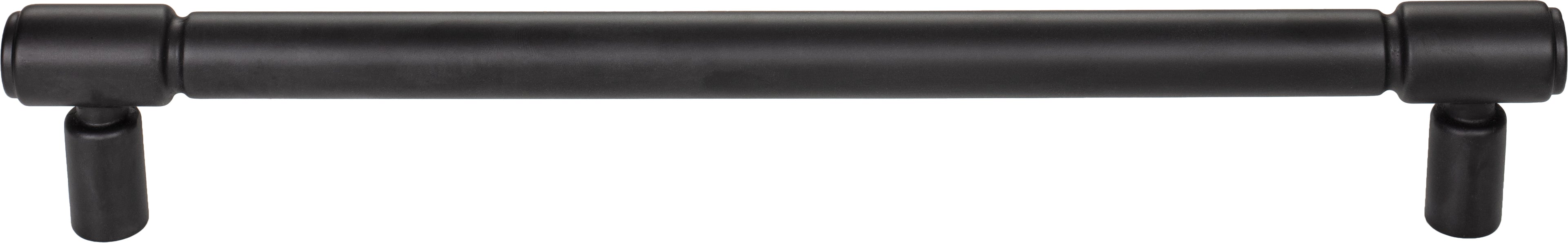 Top Knobs Clarence Series 18"(457mm) CC Appliance Pull, Flat Black 