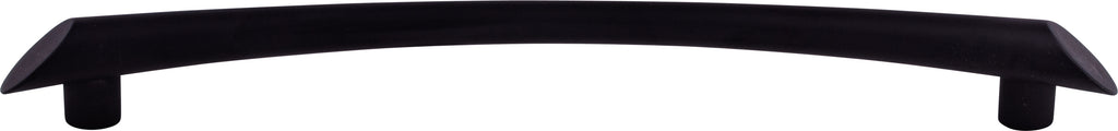Top Knobs Edgewater Series 9"(229mm) CC Pull, Flat Black