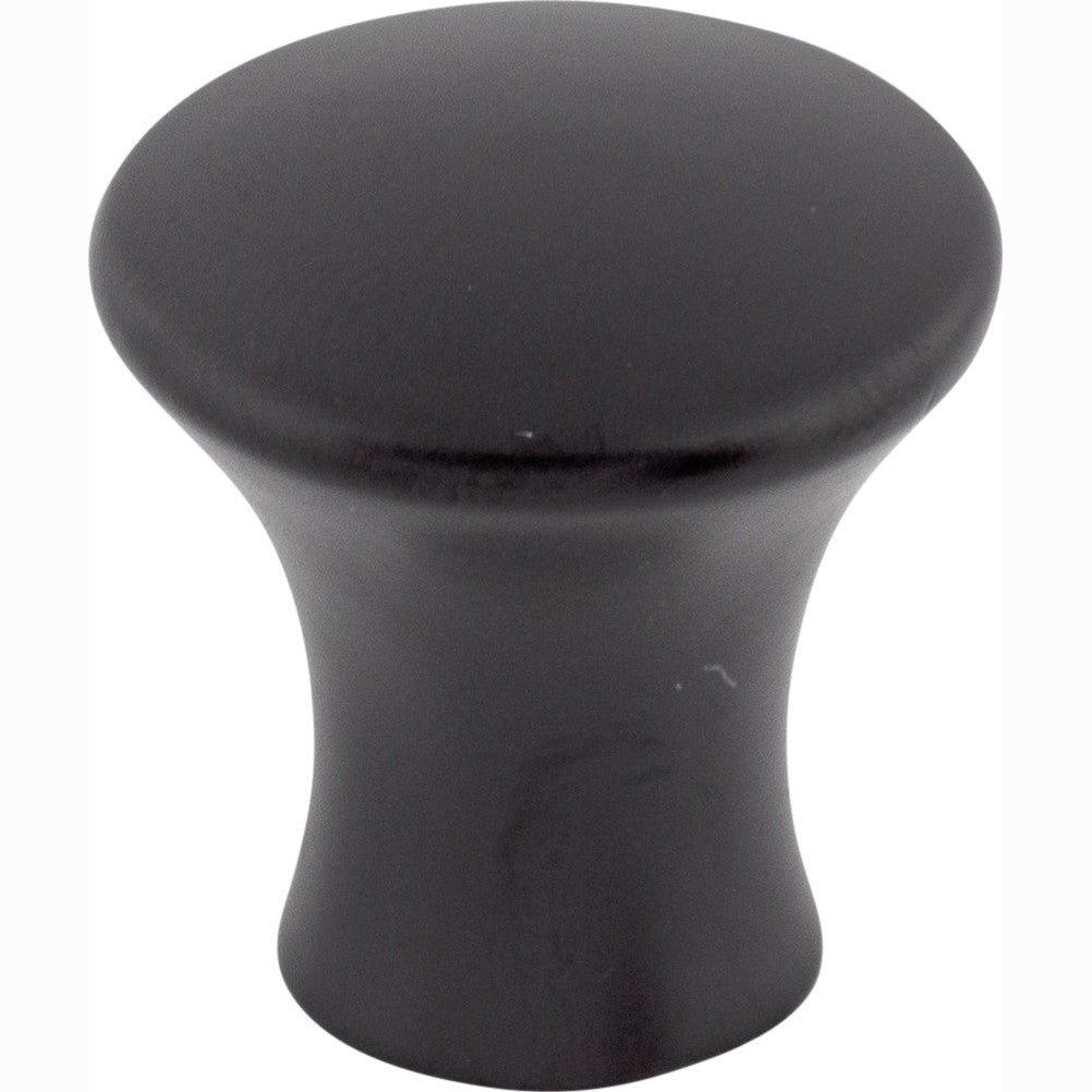 Top Knobs Oculus Series 7/8"L Knob, Flat Black