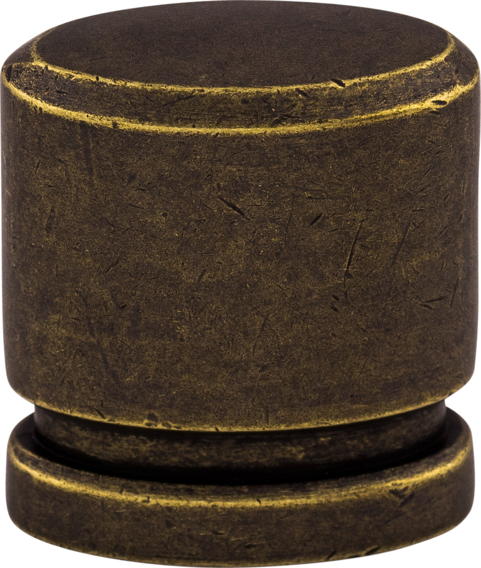 Top Knobs Oval Series 1"L Knob, German Bronze