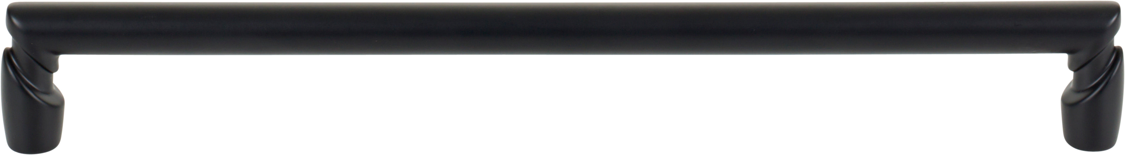 Top Knobs Florham Series 8-13/16"(223mm) CC Pull, Flat Black