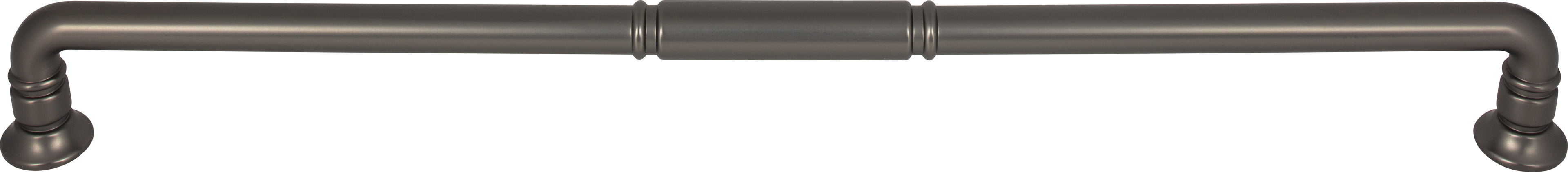 Top Knobs Kent Series 18"(457mm) CC Appliance Pull, Ash Gray