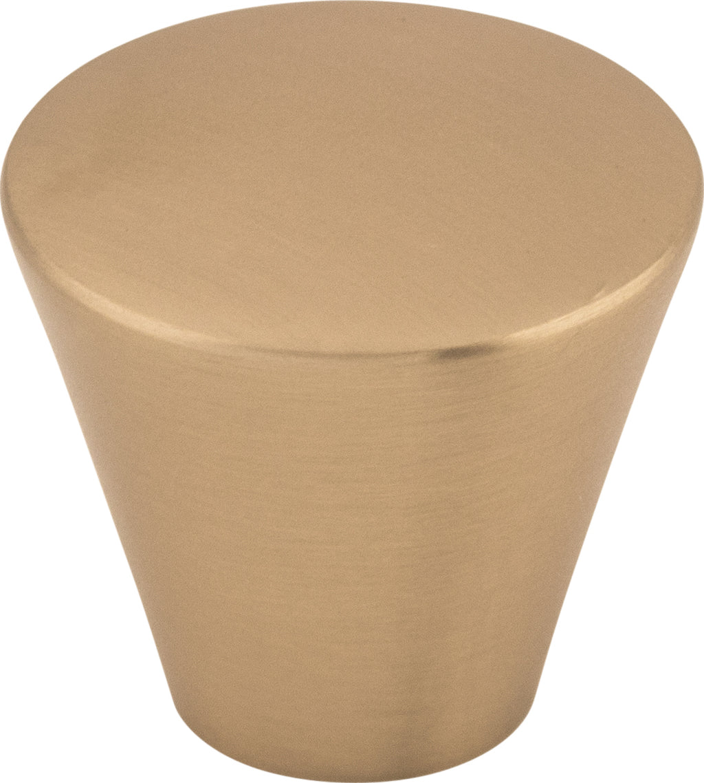 Top Knobs Cone Series 1-1/16"L Knob, Brushed Bronze