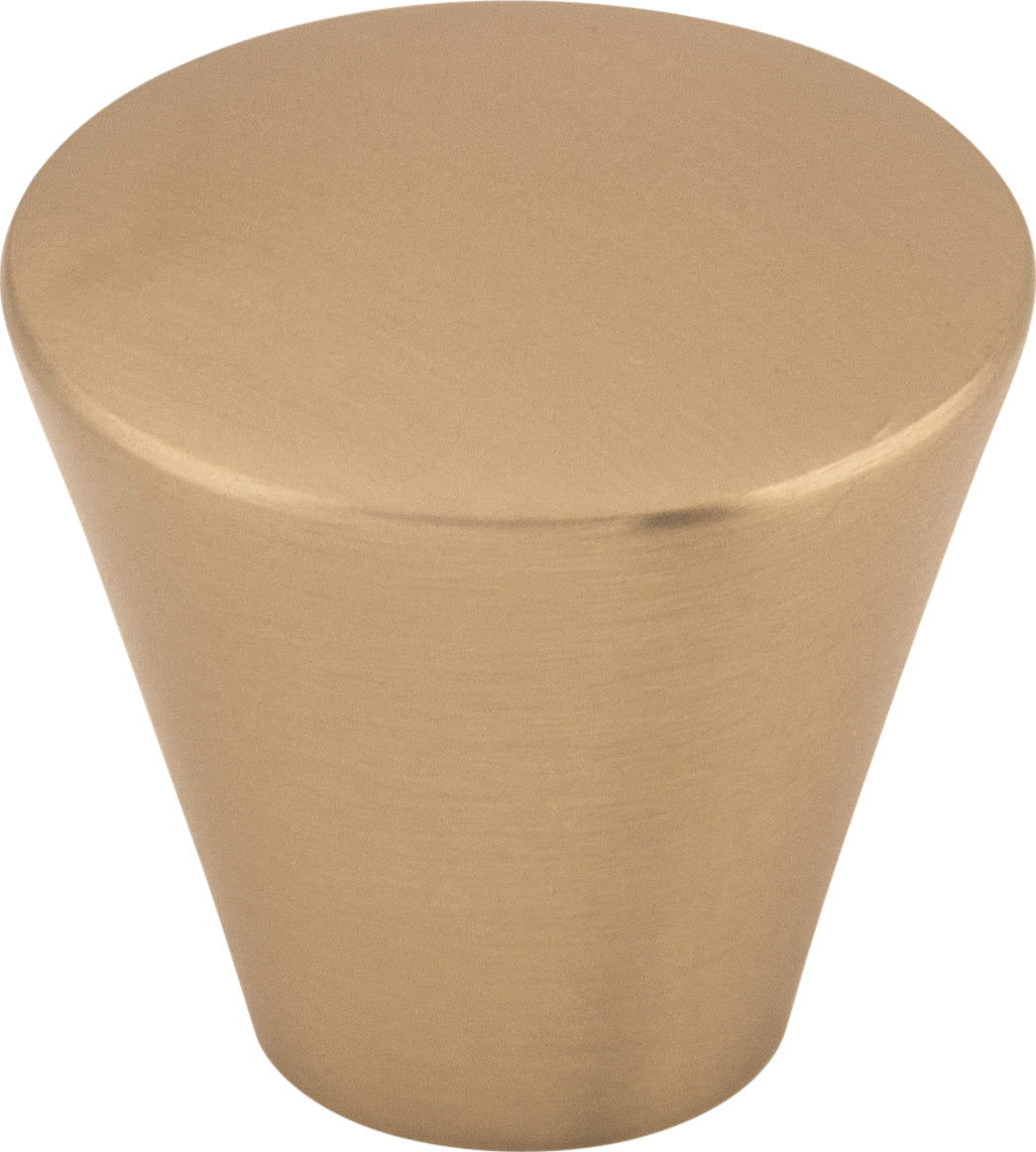 Top Knobs Cone Series 1-1/16"L Knob, Brushed Bronze