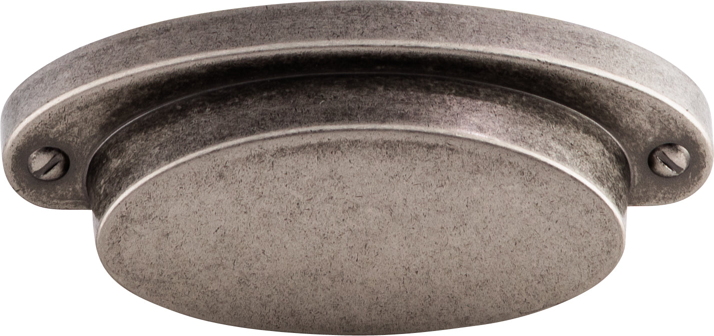 Top Knobs Dakota Series 2-9/16"(65mm) CC Cup Pull, Pewter Antique