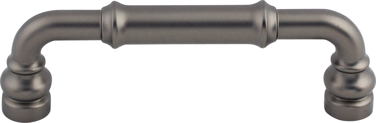 Top Knobs Brixton Series 3-3/4"(95mm) CC Pull, Ash Gray