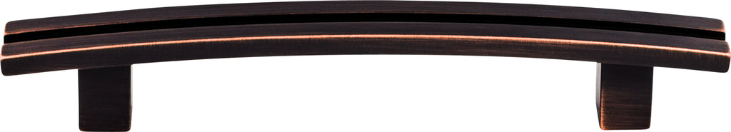 Top Knobs Inset Rail Series 5"(127mm) CC Pull, Tuscan Bronze