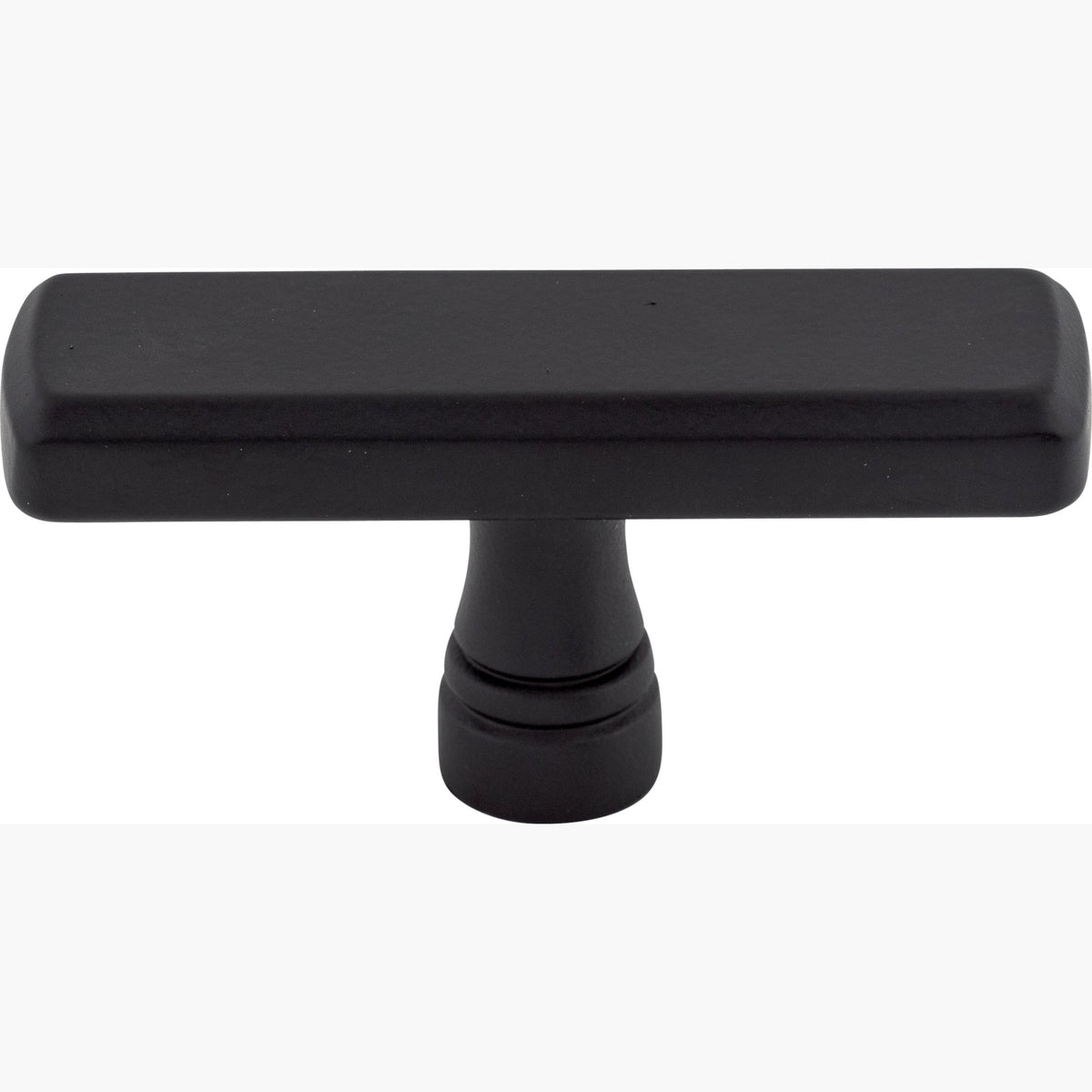 Top Knobs Kingsbridge Series 2-3/8"L Knob, Flat Black