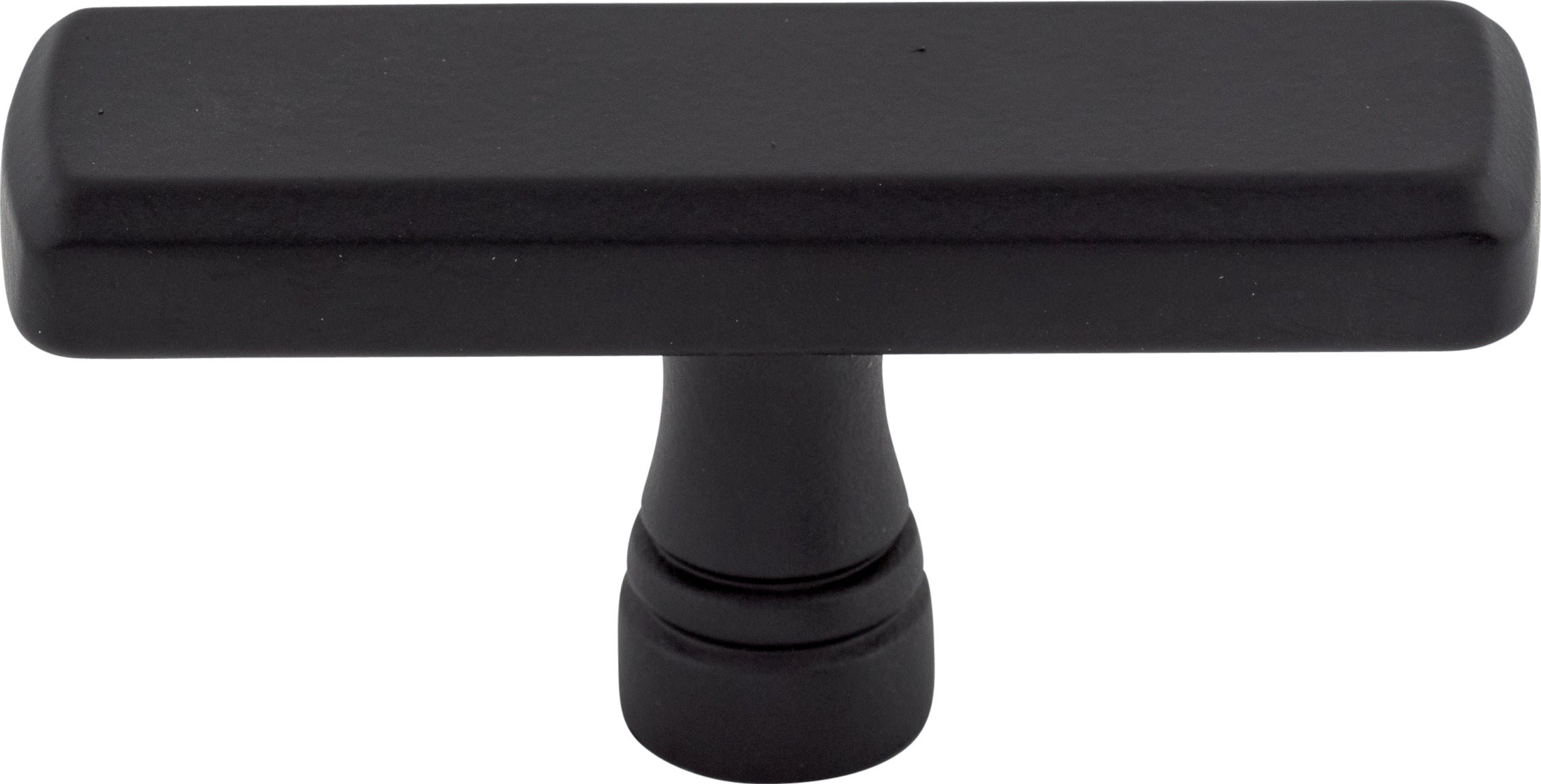 Top Knobs Kingsbridge Series 2-3/8"L Knob, Flat Black