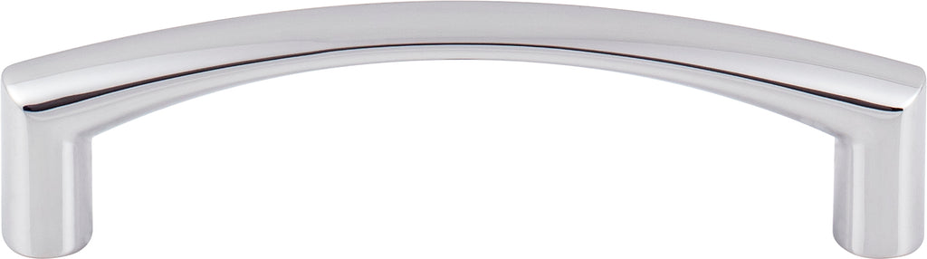 Top Knobs Griggs Series 3-3/4"(95mm) CC Pull, Polished Chrome