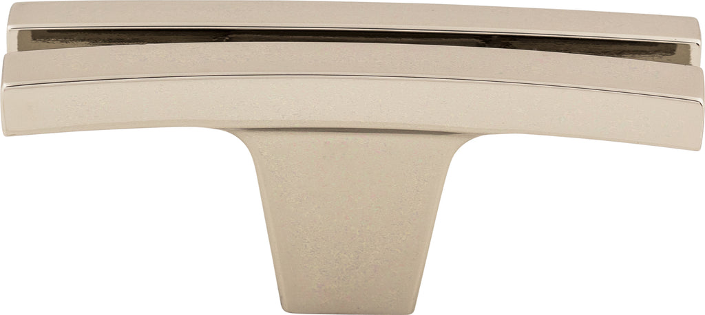 Top Knobs Flared Series 2-5/8"L Knob, Polished Nickel
