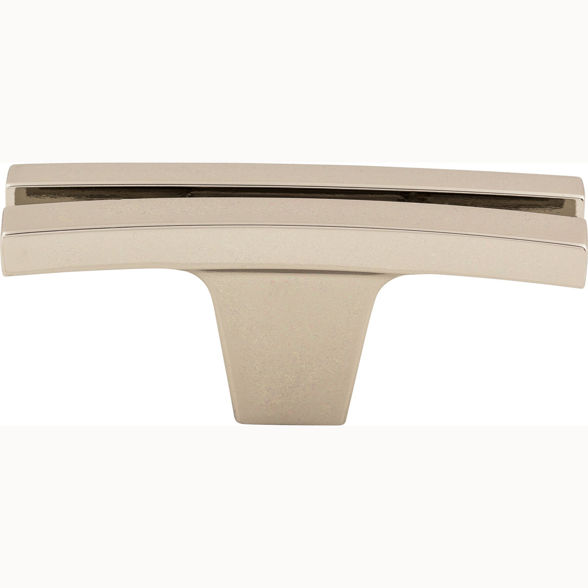 Top Knobs Flared Series 2-5/8"L Knob, Polished Nickel