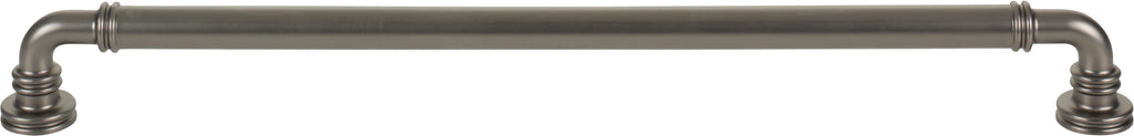 Top Knobs Cranford Series 12"(304mm) CC Pull, Ash Gray
