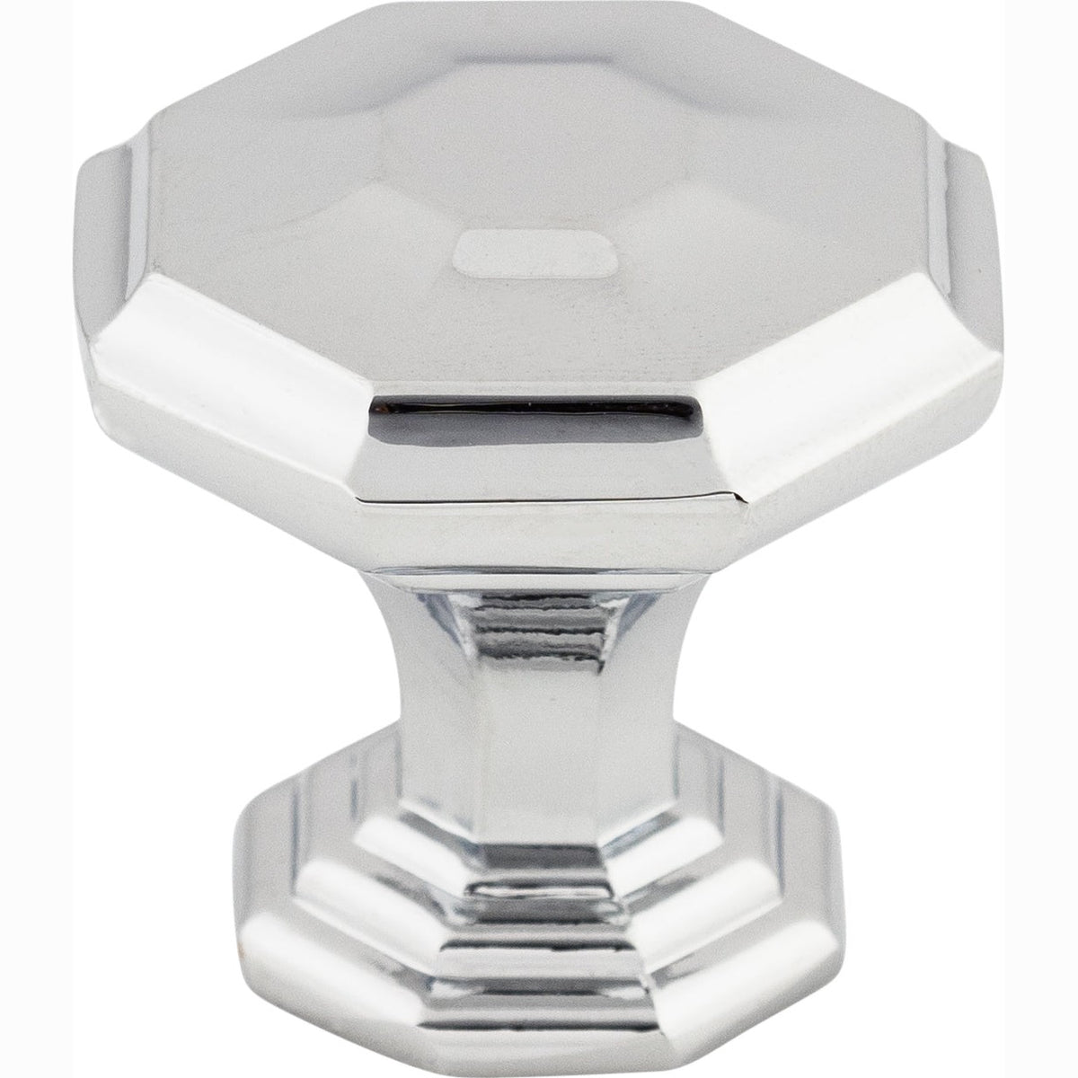 Top Knobs Chalet Series 1-1/8"L Knob, Polished Chrome