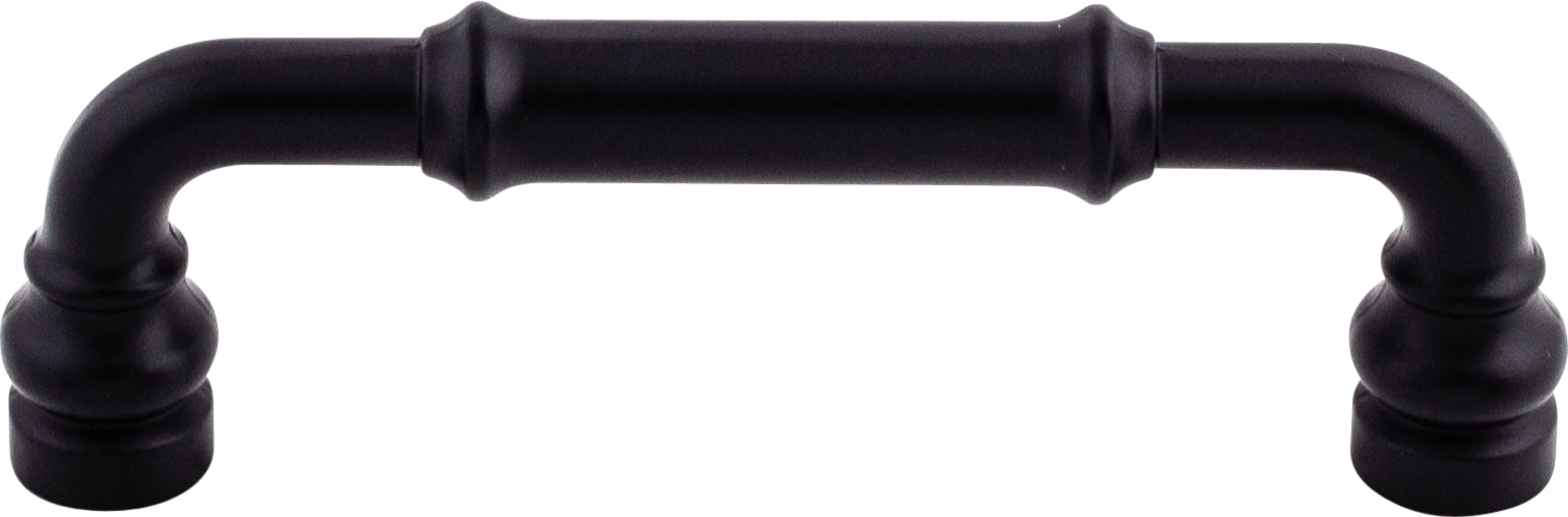 Top Knobs Brixton Series 3-3/4"(95mm) CC Pull, Flat Black