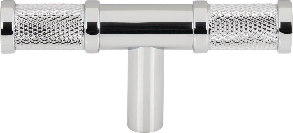 Top Knobs Burnham Series 3"L T-Knob, Polished Chrome