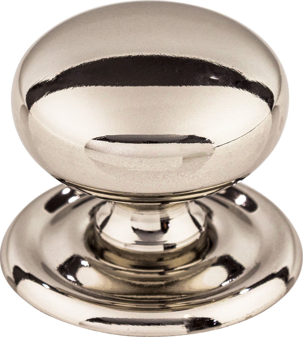Top Knobs Victoria Series 1-1/4"L Knob, Polished Nickel