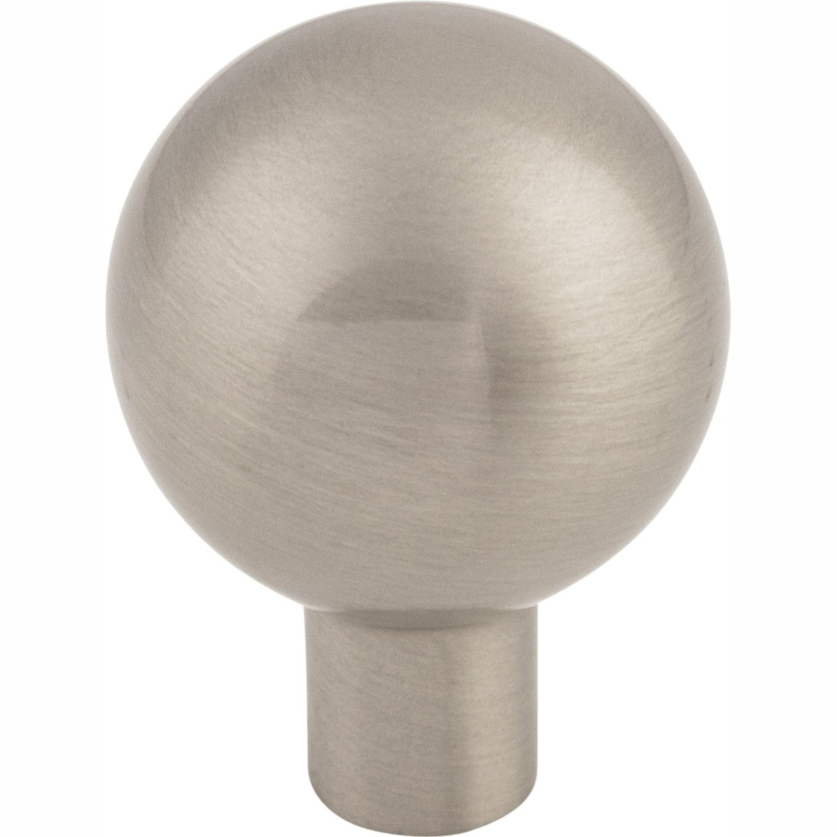 Top Knobs Brookline Series 1"L Knob, Brushed Satin Nickel