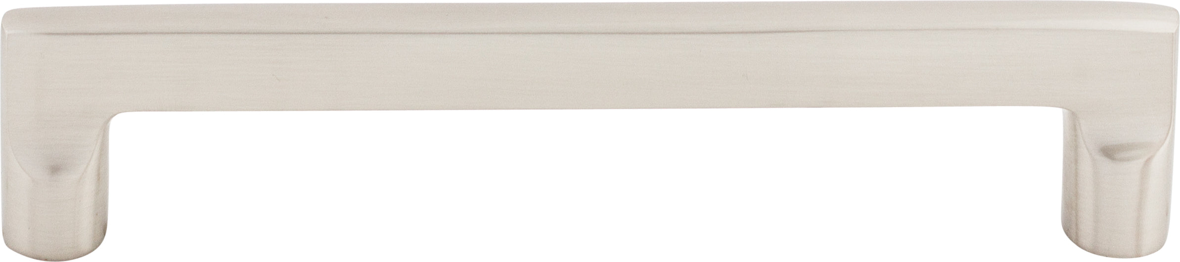 Top Knobs Aspen II Flat Series 6"(152mm) CC Pull, Brushed Satin Nickel