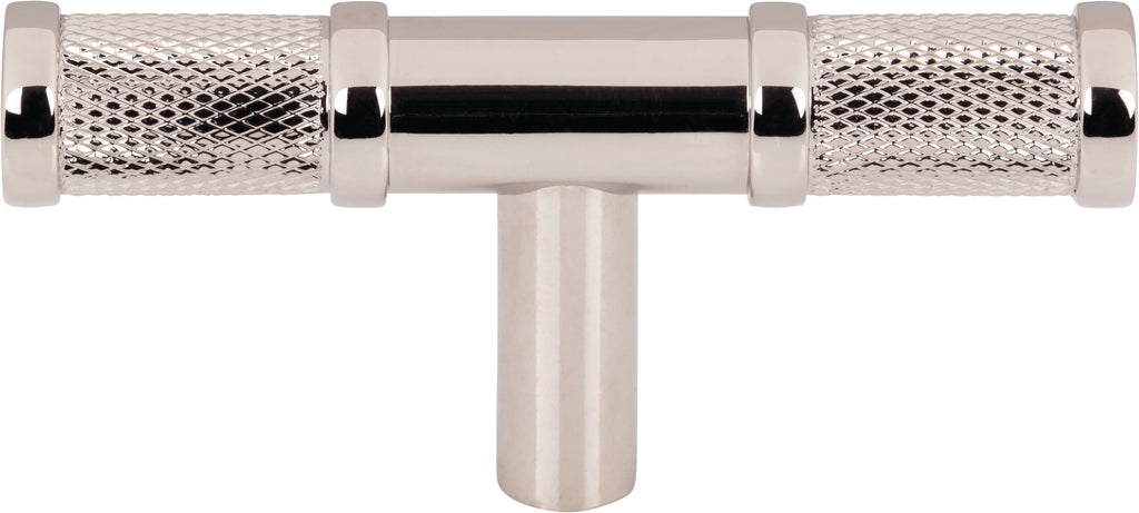 Top Knobs Burnham Series 3"L T-Knob, Polished Nickel