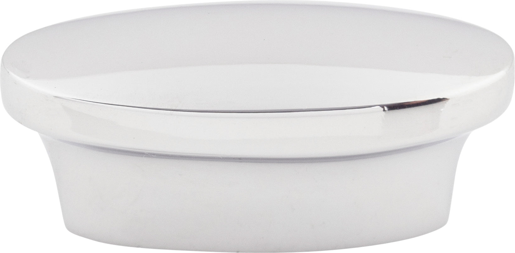 Top Knobs Oval Series 1-5/8"L Pull, Polished Chrome