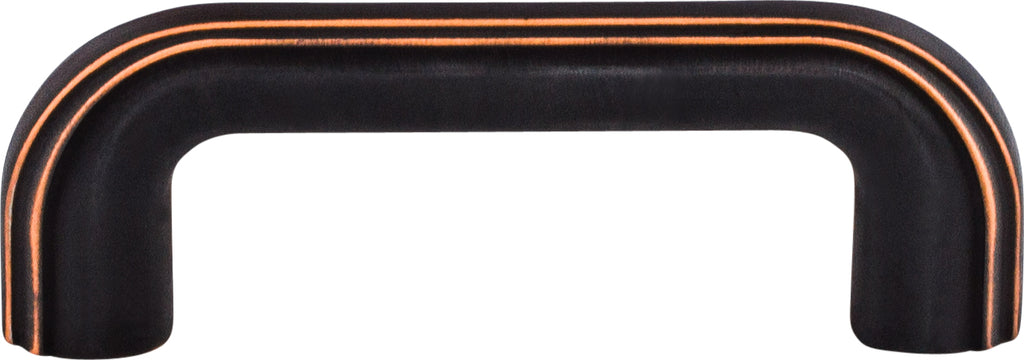 Top Knobs Victoria Falls Series 3"(76mm) CC Pull, Umbrio