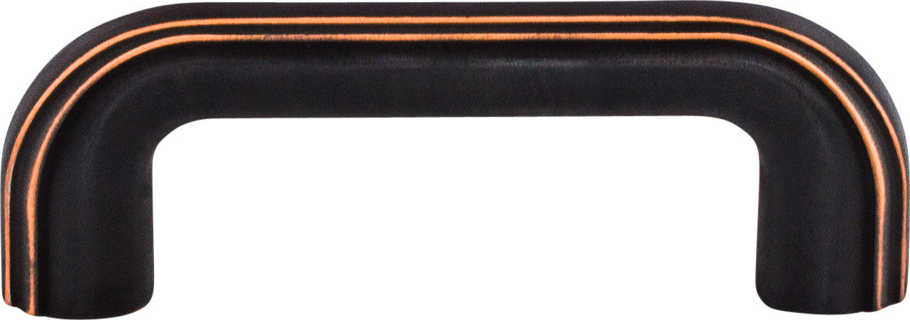 Top Knobs Victoria Falls Series 3"(76mm) CC Pull, Umbrio