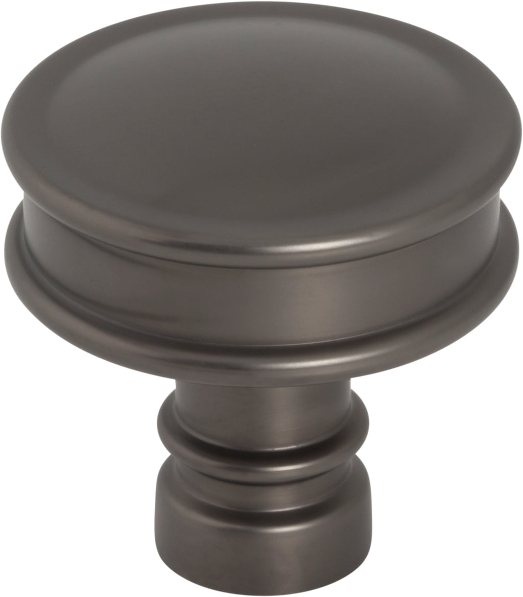 Top Knobs Cranford Series 1-1/4"L Knob, Ash Gray