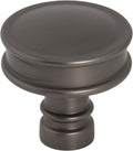 Top Knobs Cranford Series 1-1/4"L Knob, Ash Gray