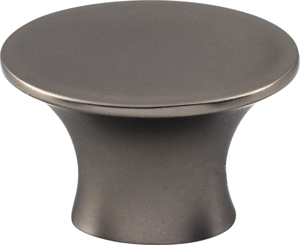 Top Knobs Edgewater Series 1-5/16"L Knob, Ash Gray