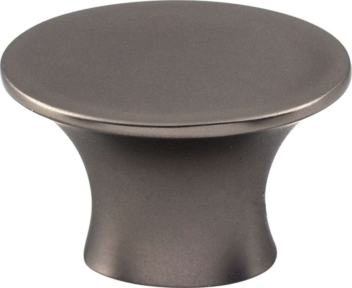 Top Knobs Edgewater Series 1-5/16"L Knob, Ash Gray