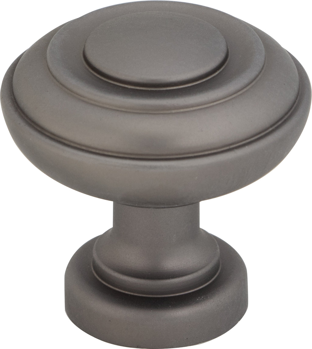 Top Knobs Ulster Series 1-1/4"L Knob, Ash Gray